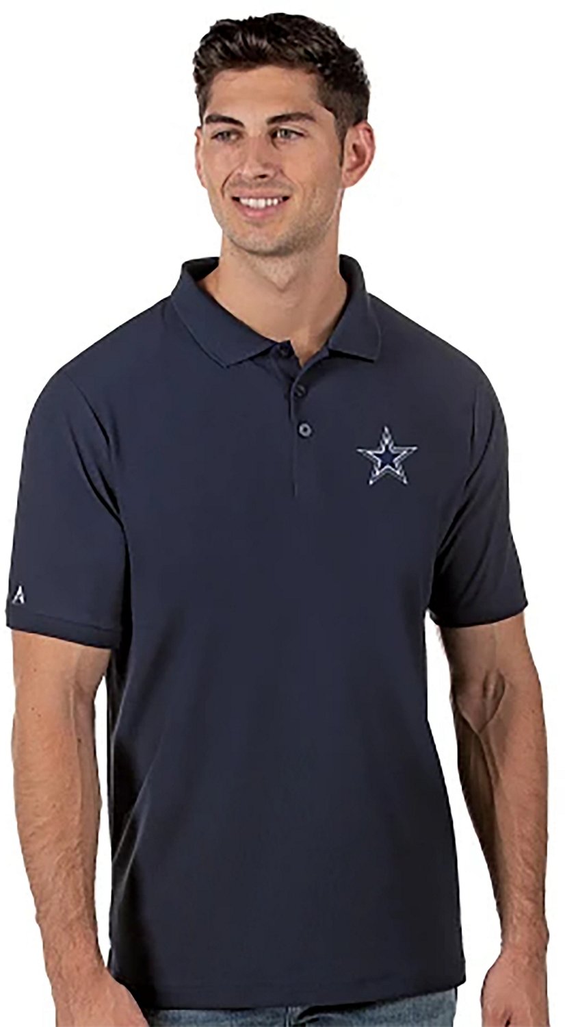 Antigua Men's Dallas Cowboys Angler Woven Button-Down Shirt