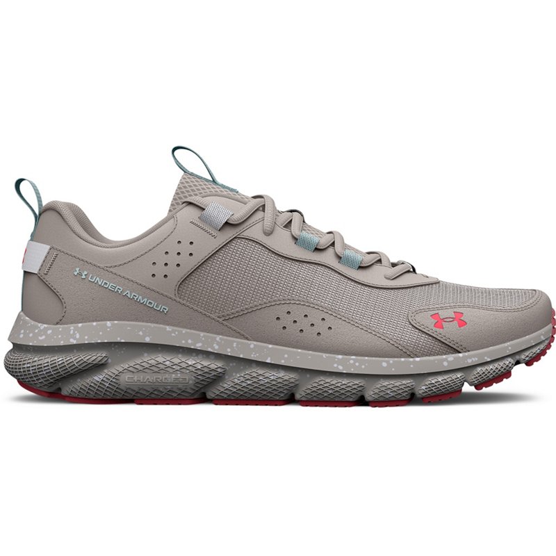 Under Armour Women's Verssert Speckle Running Shoes Gray/Turquoise/Aqua, 6 - Women's Running at Academy Sports product image