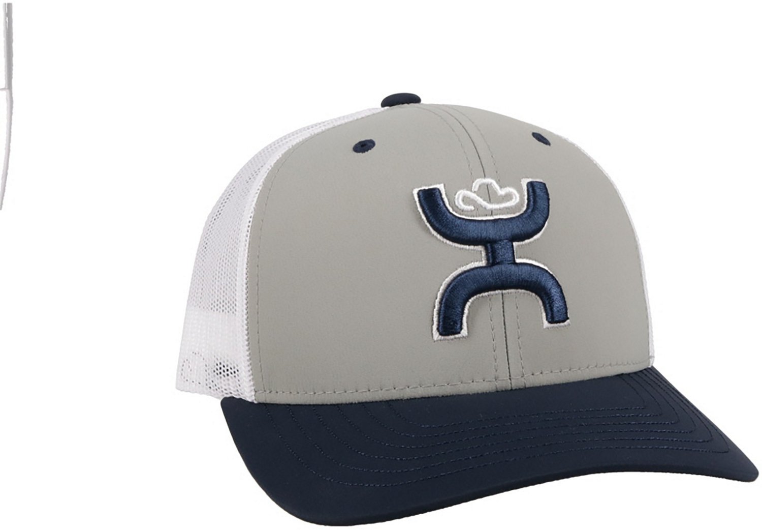 : HOOEY Men's Gray/White Dallas Cowboys Trucker Flex Hat :  Sports & Outdoors