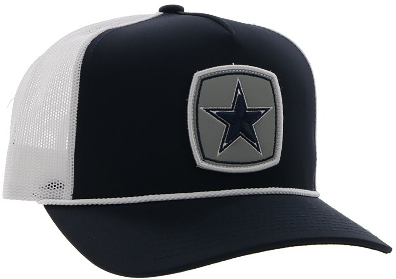 Hooey Men's Dallas Cowboys Star Patch Rope Cap - view number 2