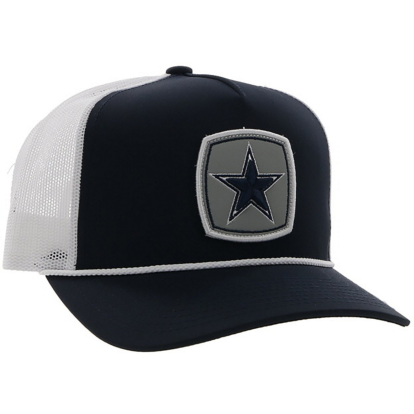 dallas cowboys hat with white rope