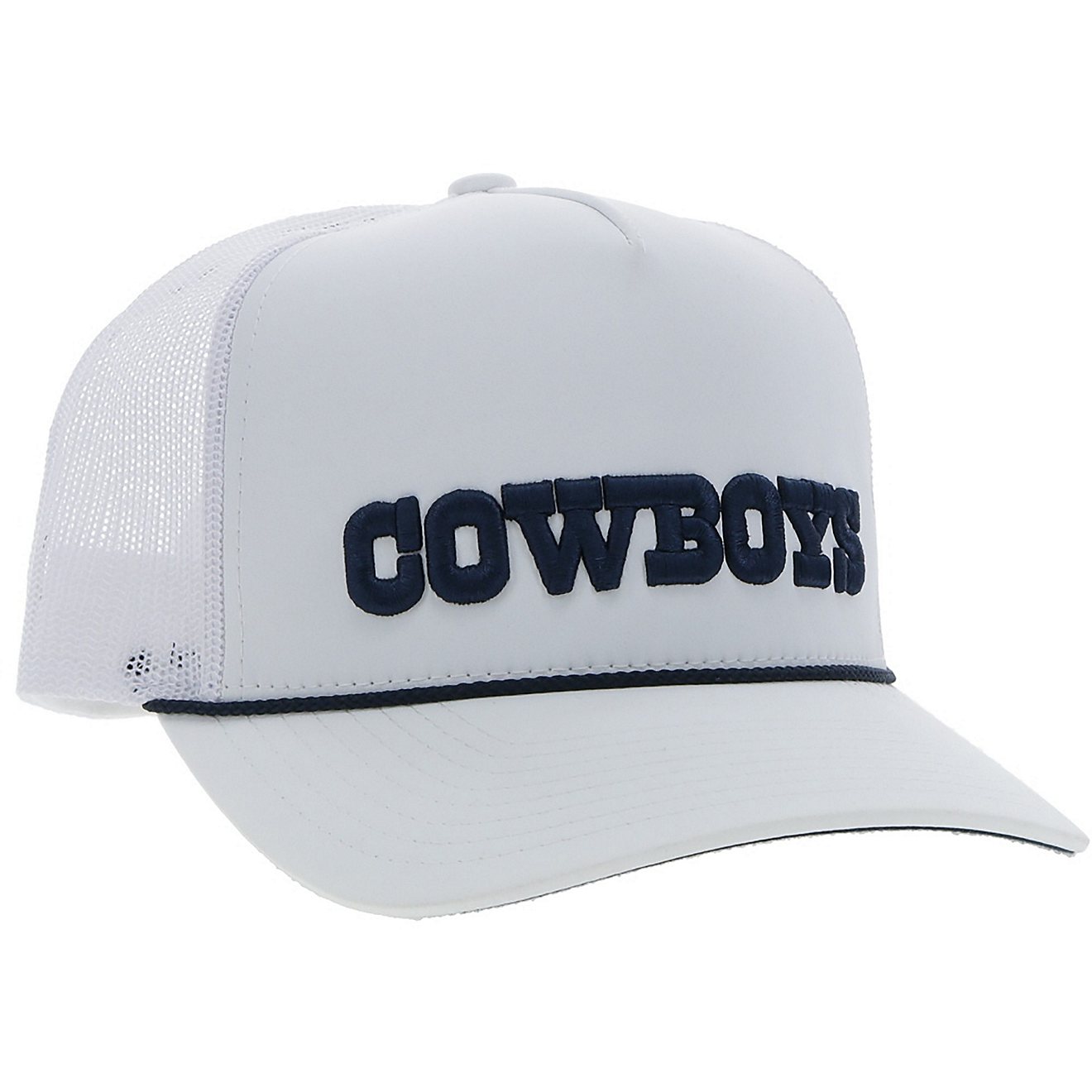 Hooey Men’s Dallas Cowboys Wordmark Rope Cap                                                                                   - view number 2