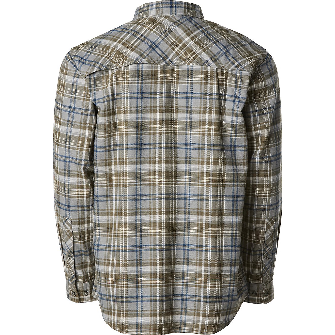 Magellan Outdoors Men's Pro Explore Performance Long Sleeve Flannel Shirt                                                        - view number 2