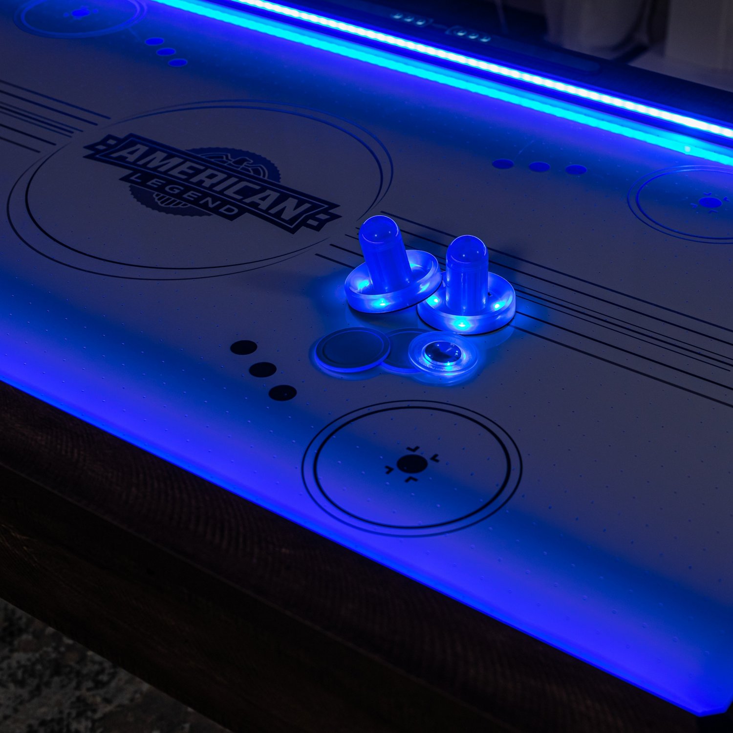 American Legend 72" LED Austin Air Hockey Table Academy