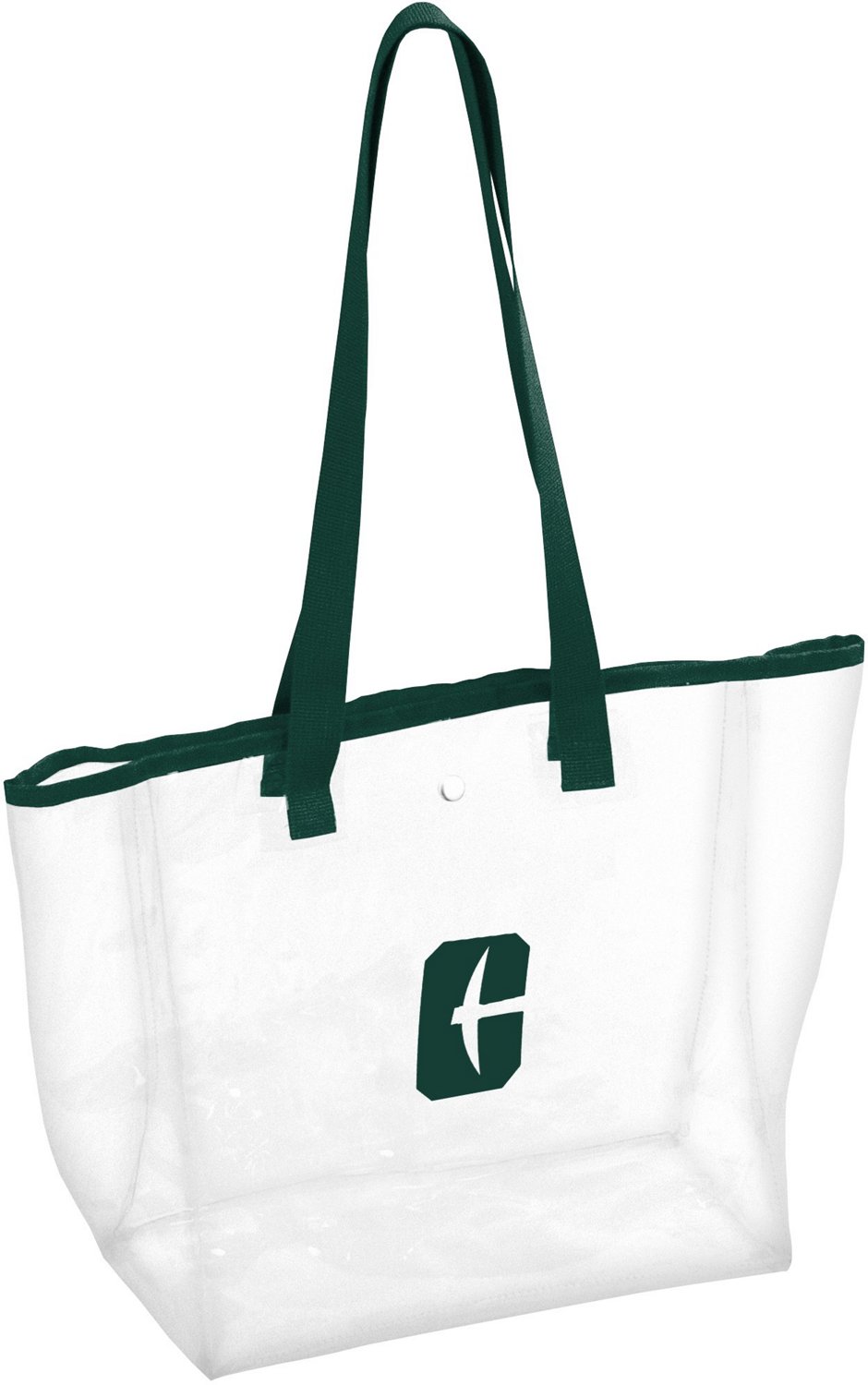Logo Brands University of North Carolina at Charlotte Stadium Clear Tote Bag
