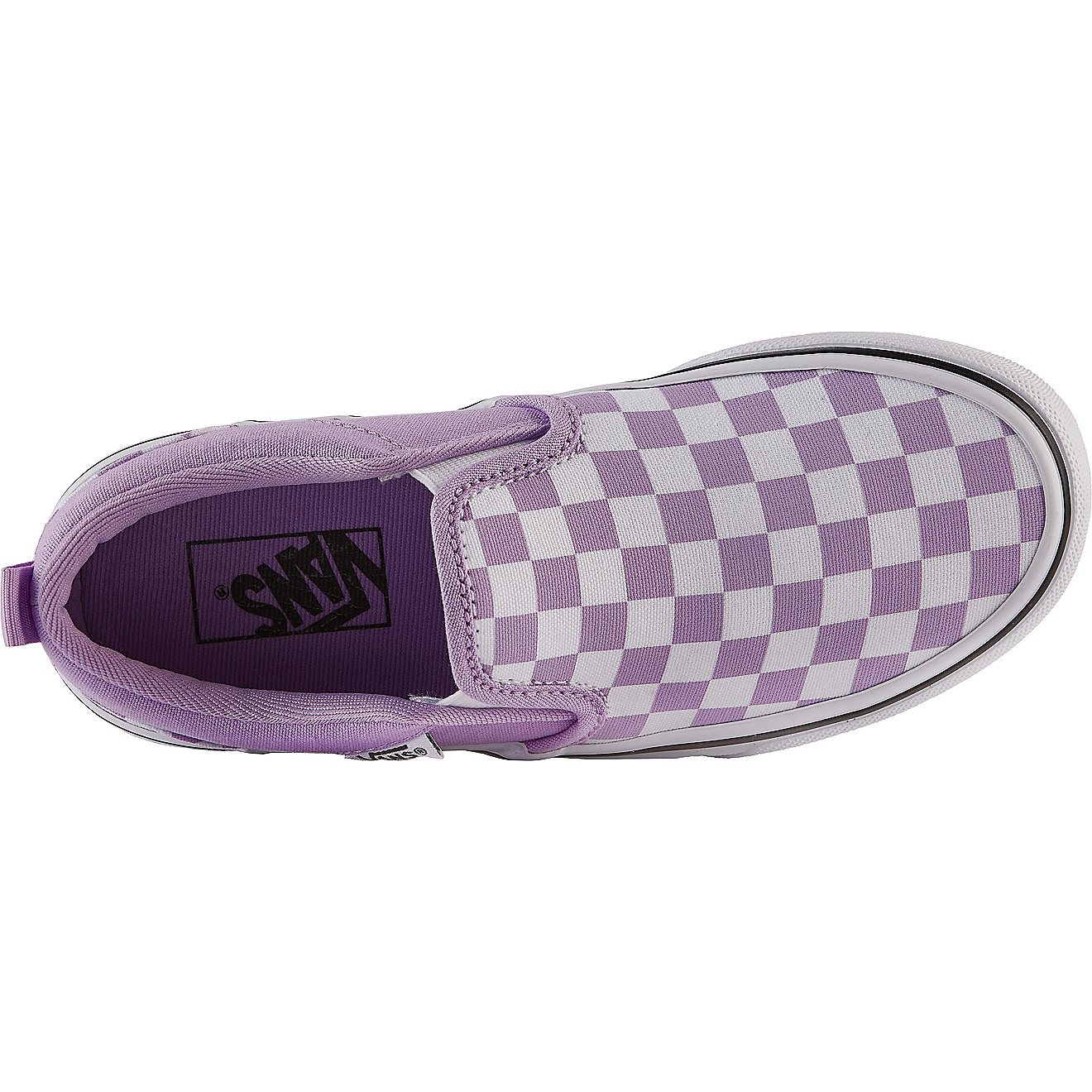 Vans Kids' Asher Checkerboard Shoes                                                                                              - view number 3
