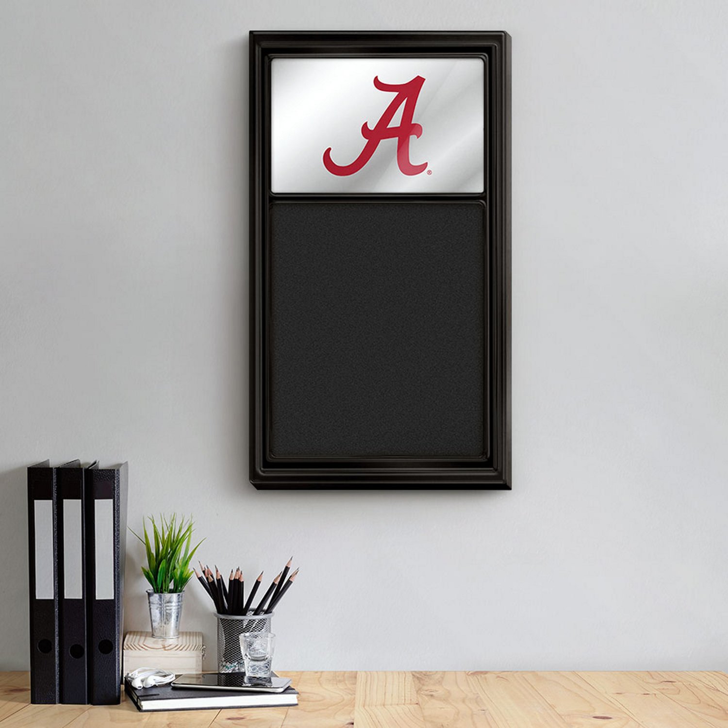 The Fan-Brand University of Alabama A Logo Mirrored Cork Note Board - view number 3
