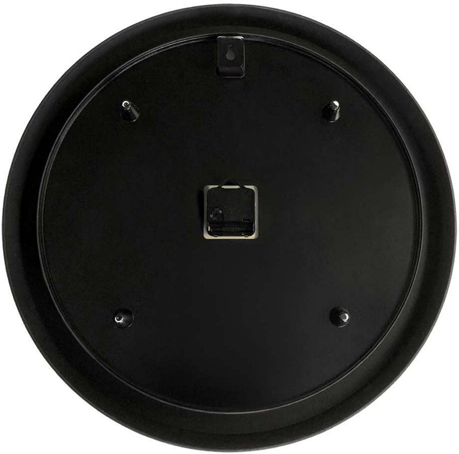 The Fan-Brand University of Miami Mascot Branded Faux Barrel Top Clock - view number 2