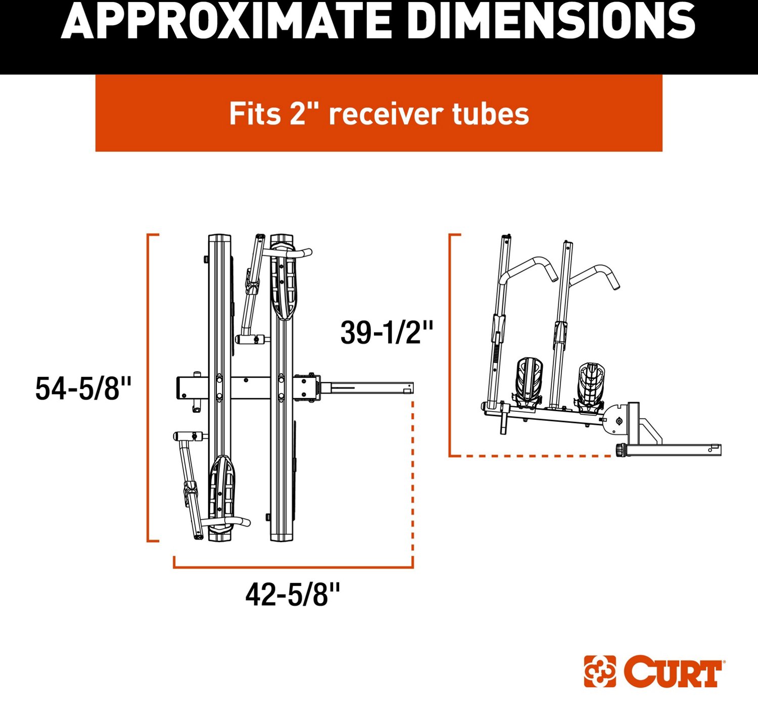 CURT 2-Bike Rack                                                                                                                 - view number 2