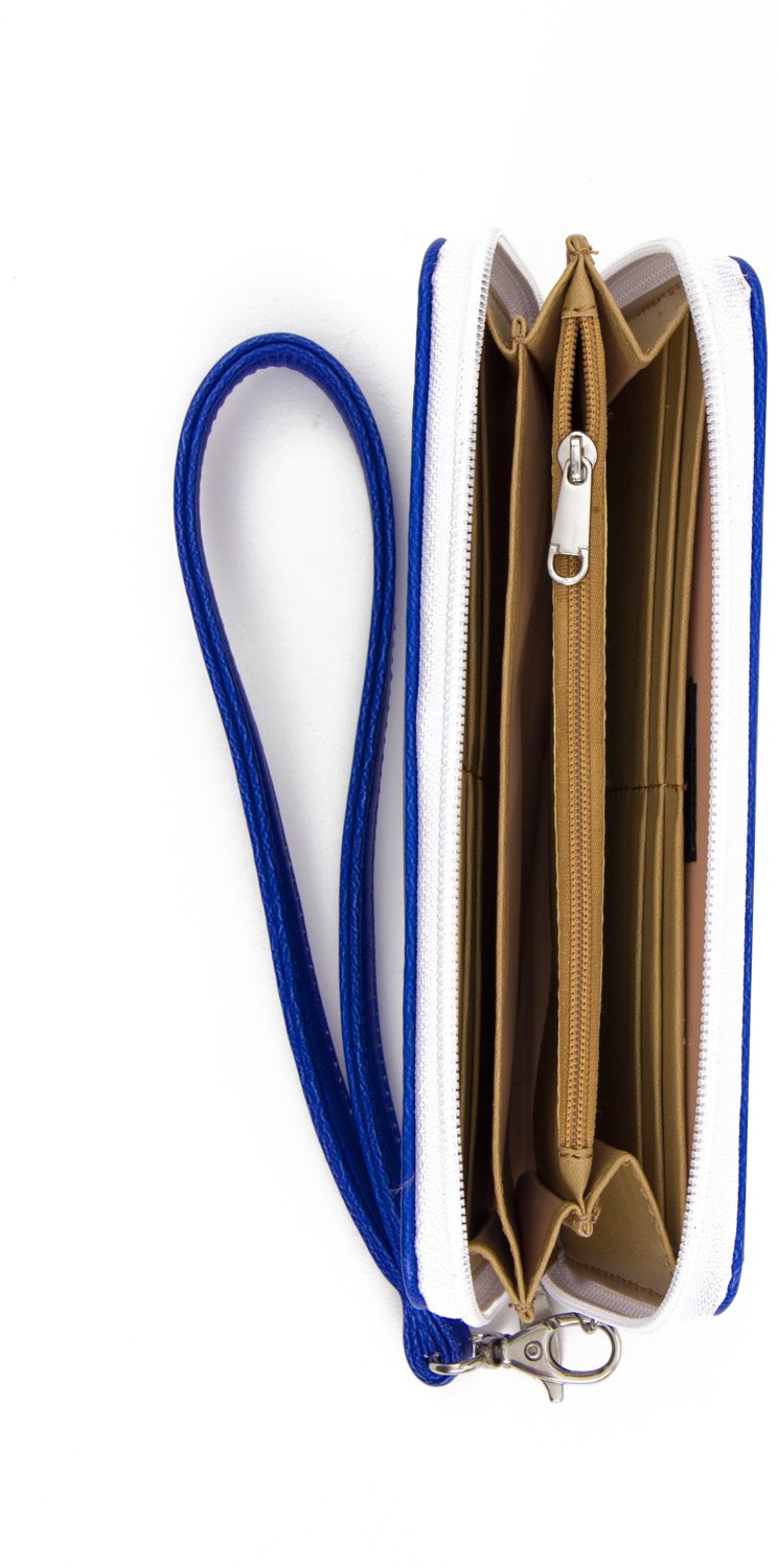 Eagles Wings Women's Los Angeles Dodgers Wristlet                                                                                - view number 3