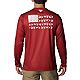 Columbia Sportswear Men's University of Arkansas PHG Terminal Shot Long Sleeve T-shirt                                           - view number 1 selected
