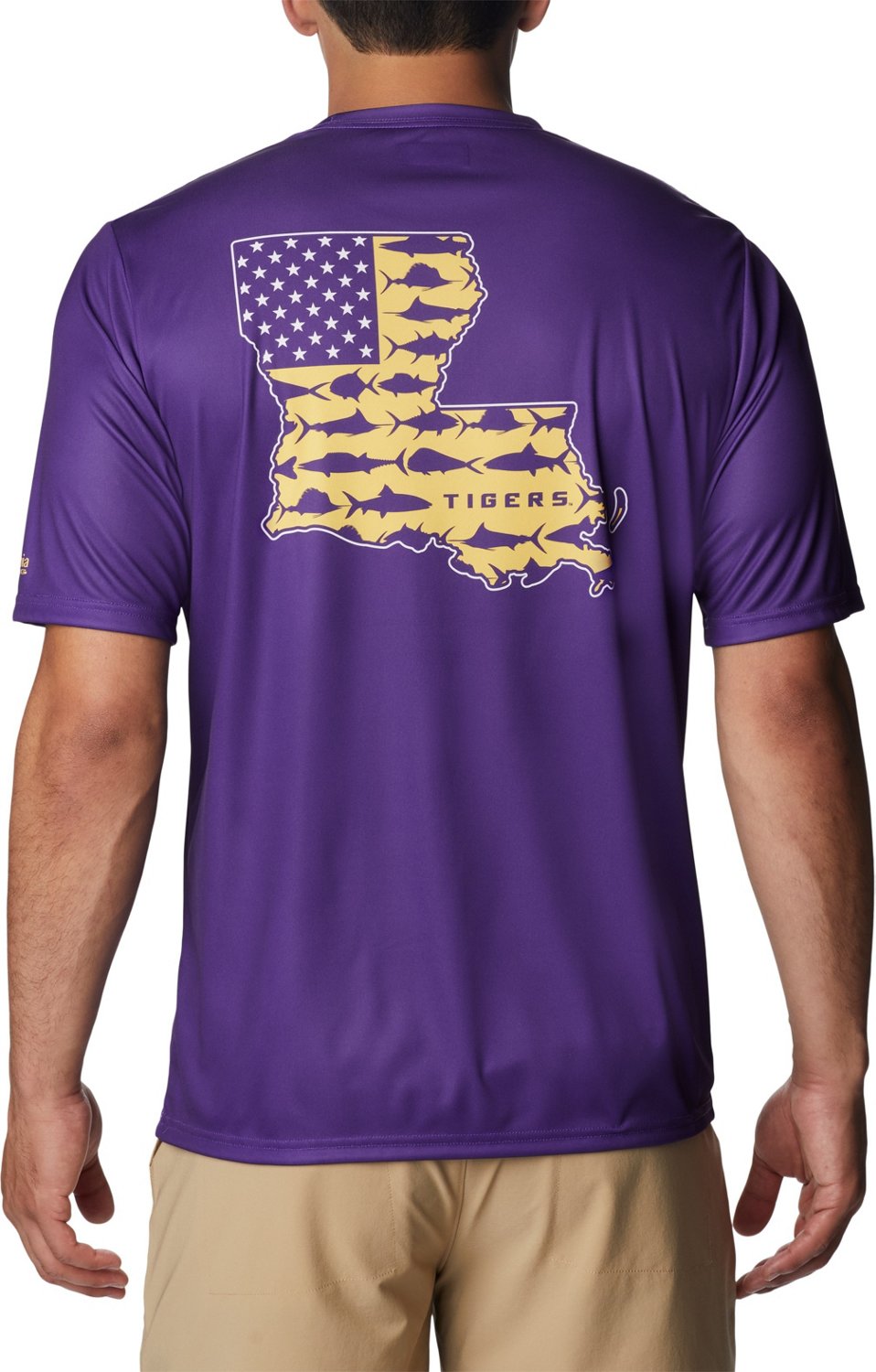 Columbia Sportswear Men's Louisiana State University Flag Terminal ...