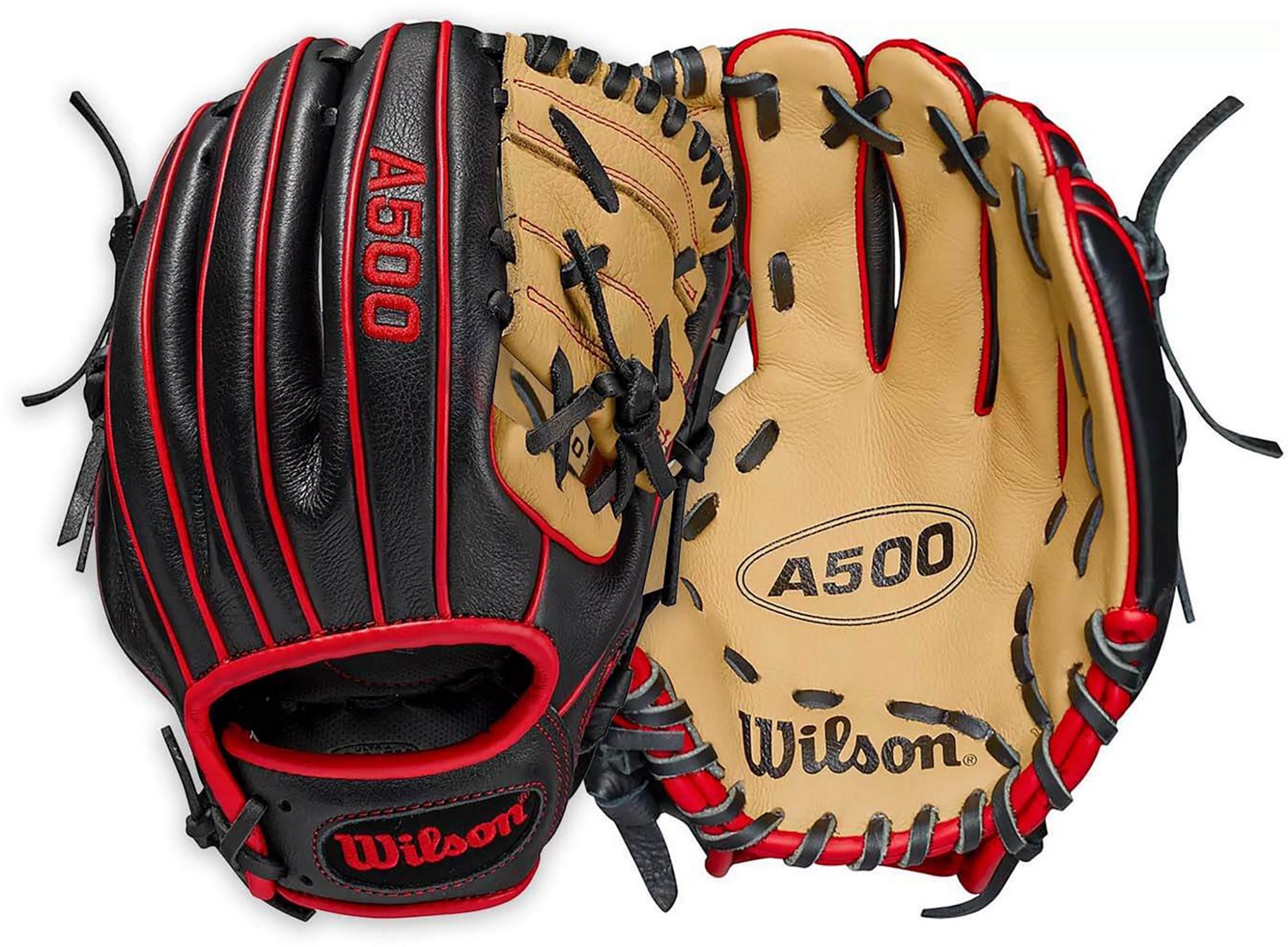 Wilson A500 10.5 in Infield Baseball Glove                                                                                       - view number 1 selected