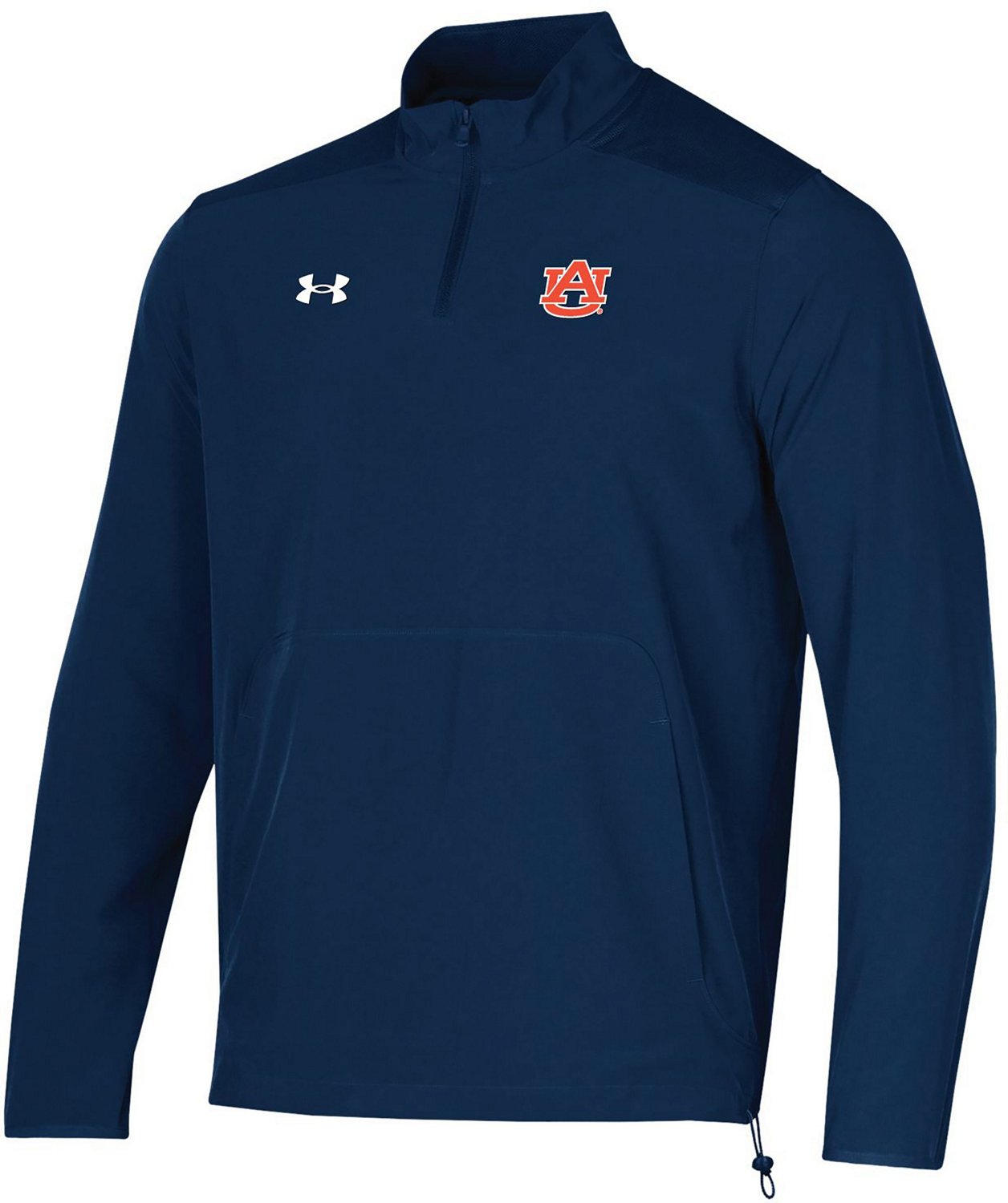 Under Armour Men's Auburn University Motivate 2.0 1/4 Zip Sweatshirt ...