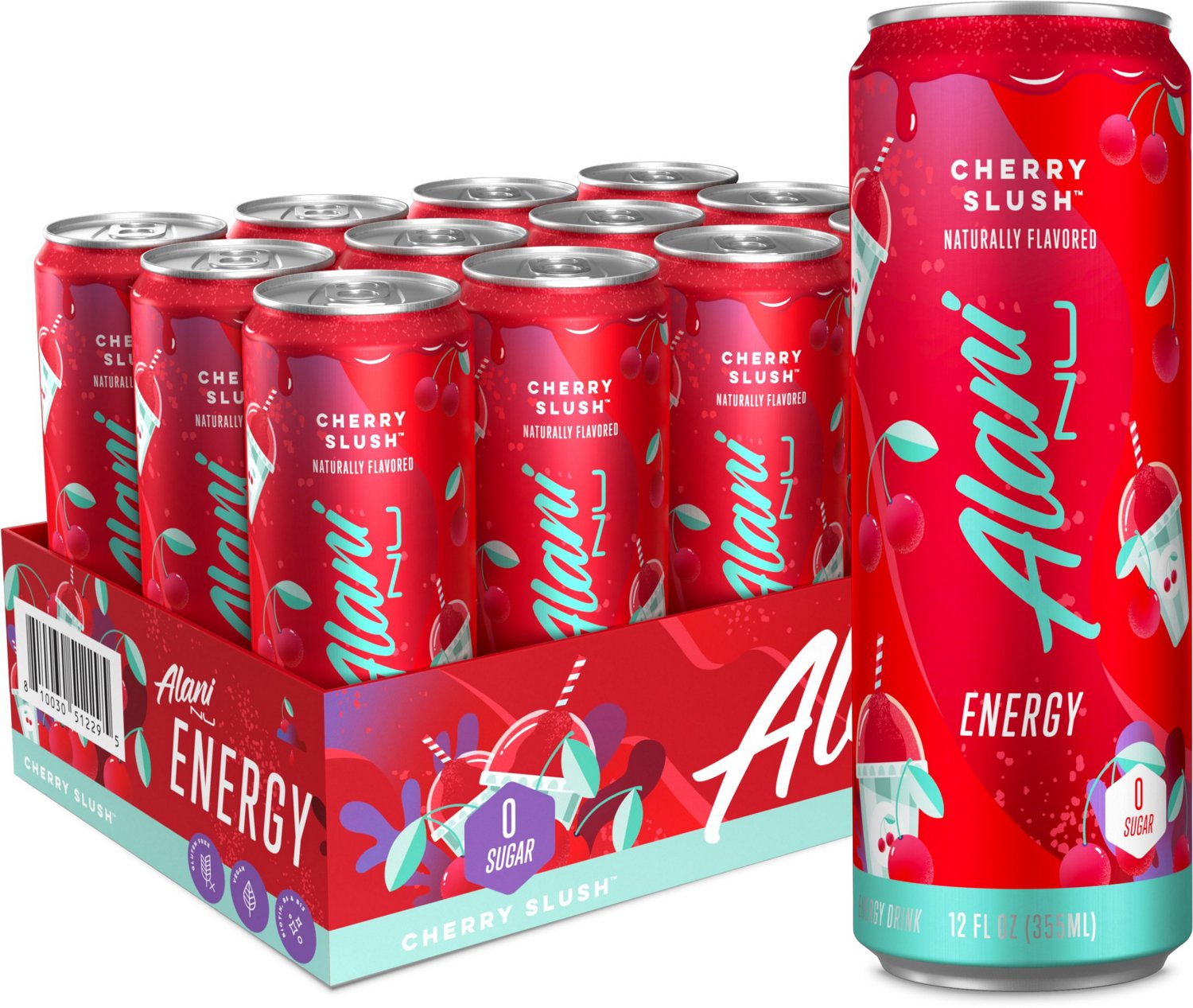 Alani Nu Energy RTD Breezeberry 12/12 OZ Energy Drink - view number 3