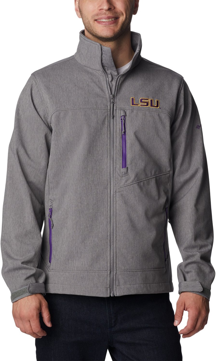 Columbia Sportswear Men's Louisiana State University Ascender II Softshell Jacket