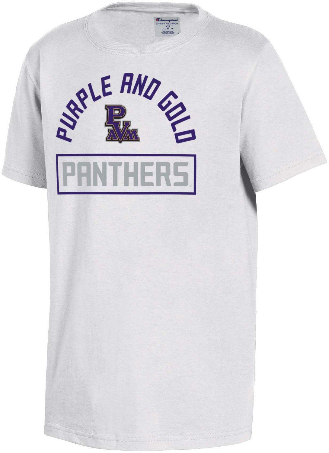 Men's Champion Purple Prairie View A&M Panthers Jersey T-Shirt