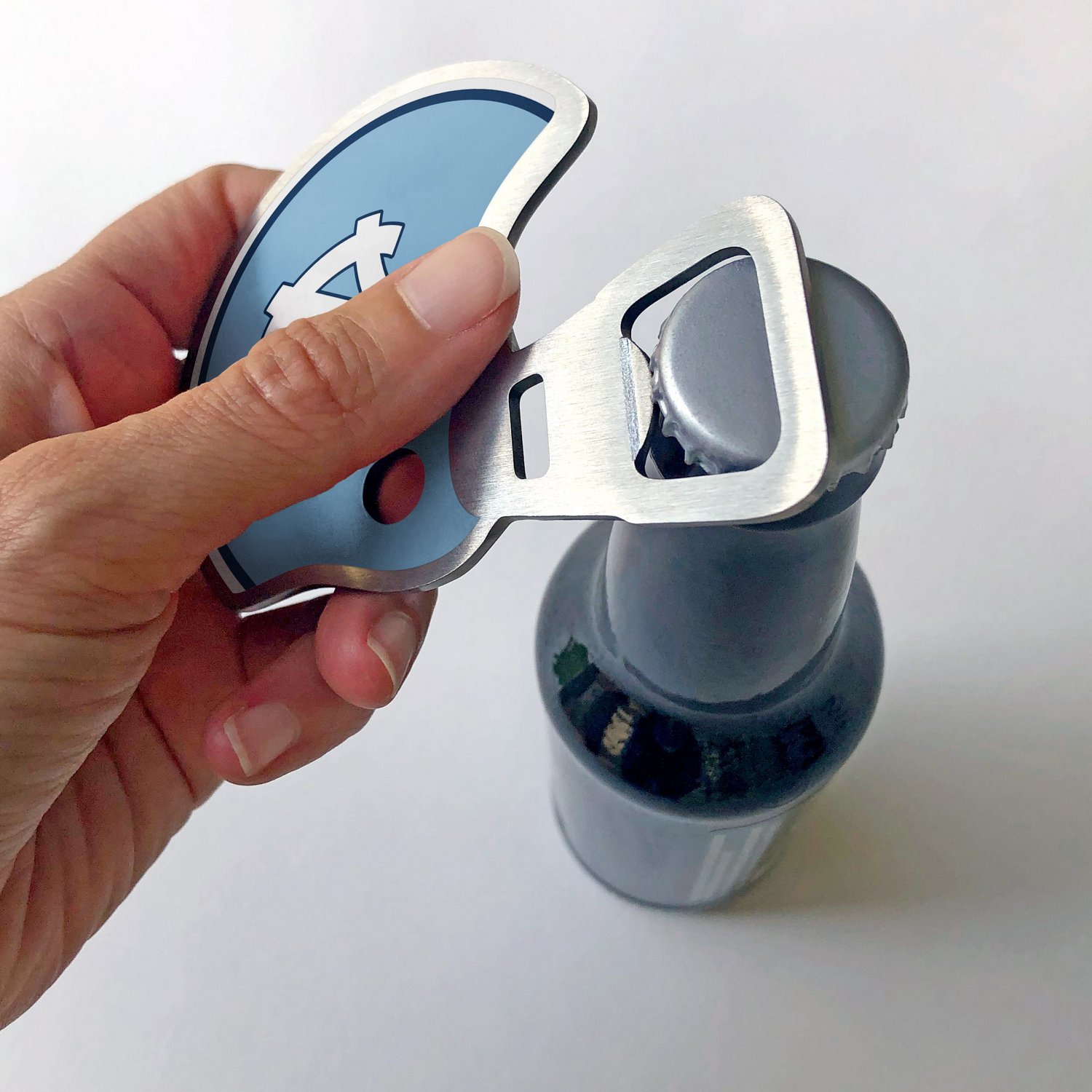 YouTheFan University of North Carolina Season Opener Bottle Opener  - view number 2