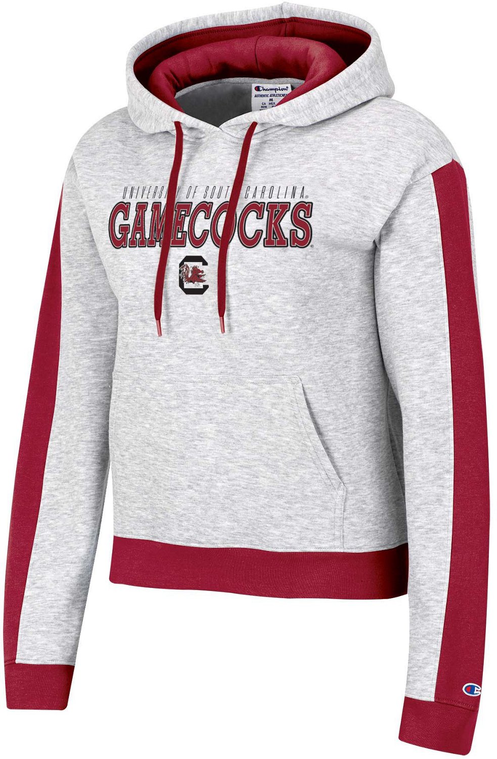 Champion Women's University of South Carolina Sleeve Stripe Hoodie