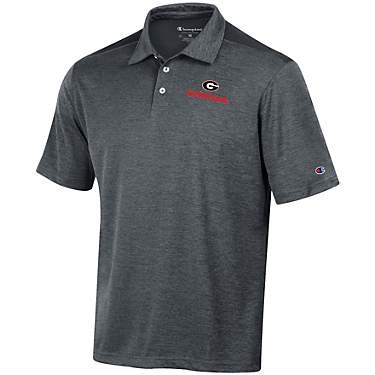 Champion Men's University of Georgia 2-Tone Polo Shirt                                                                          