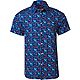 BURLEBO Men's Performance Button-Up Short Sleeve Shirt                                                                           - view number 1 image