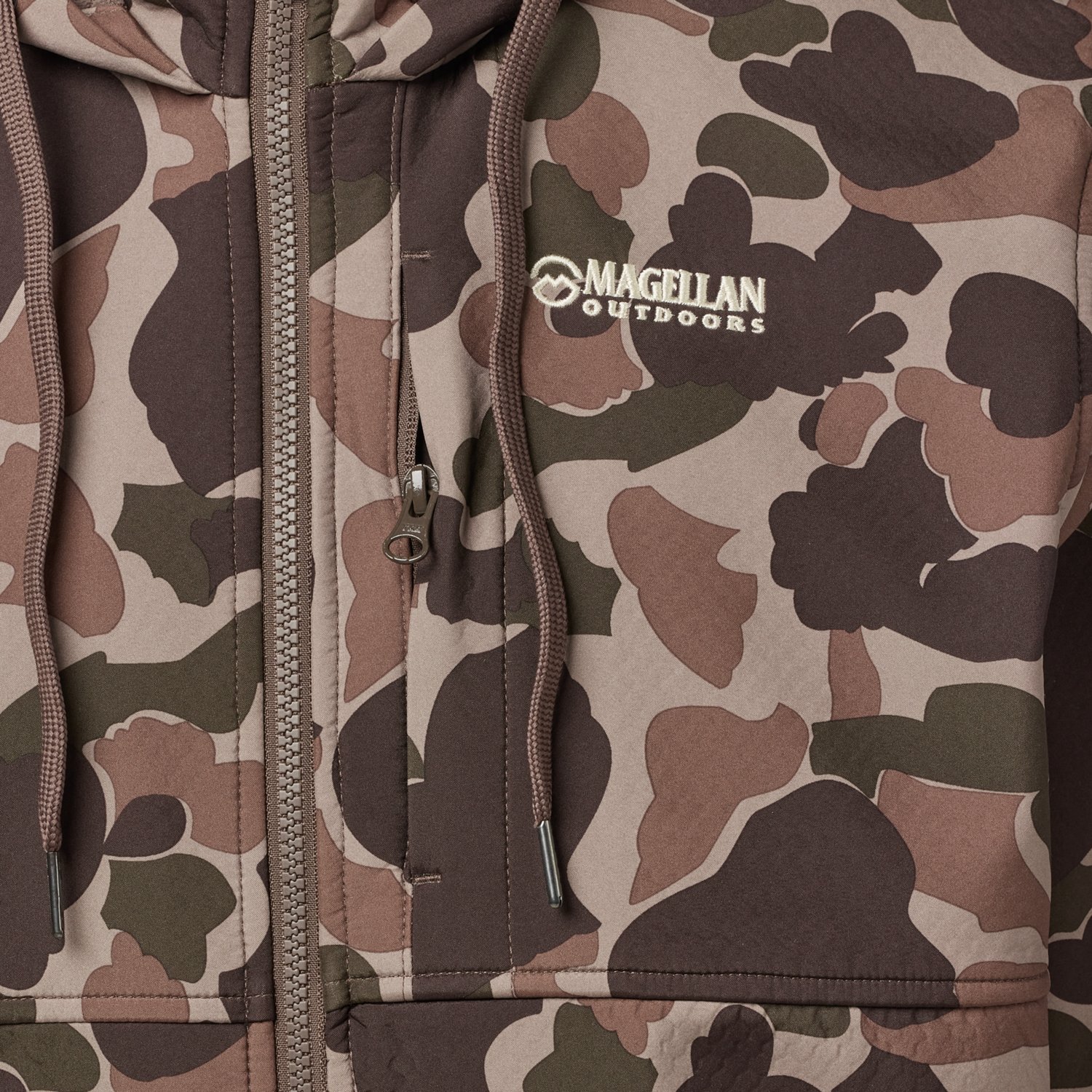 Magellan Outdoors Hunt Gear Men’s Boone Hooded FZ Camo Jacket - view number 3