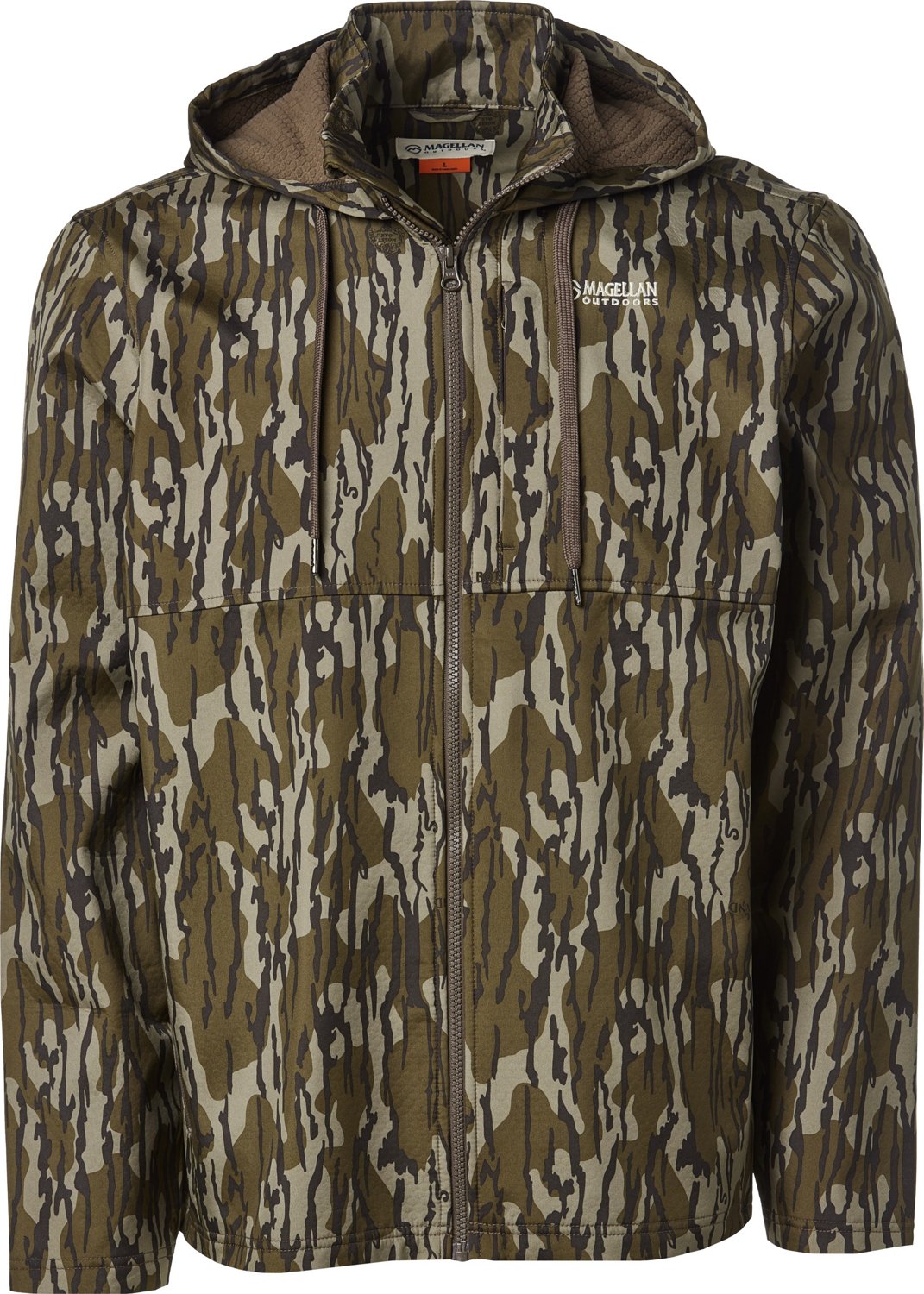 Magellan Outdoors Hunt Gear Men’s Boone Hooded FZ Camo Jacket - view number 1