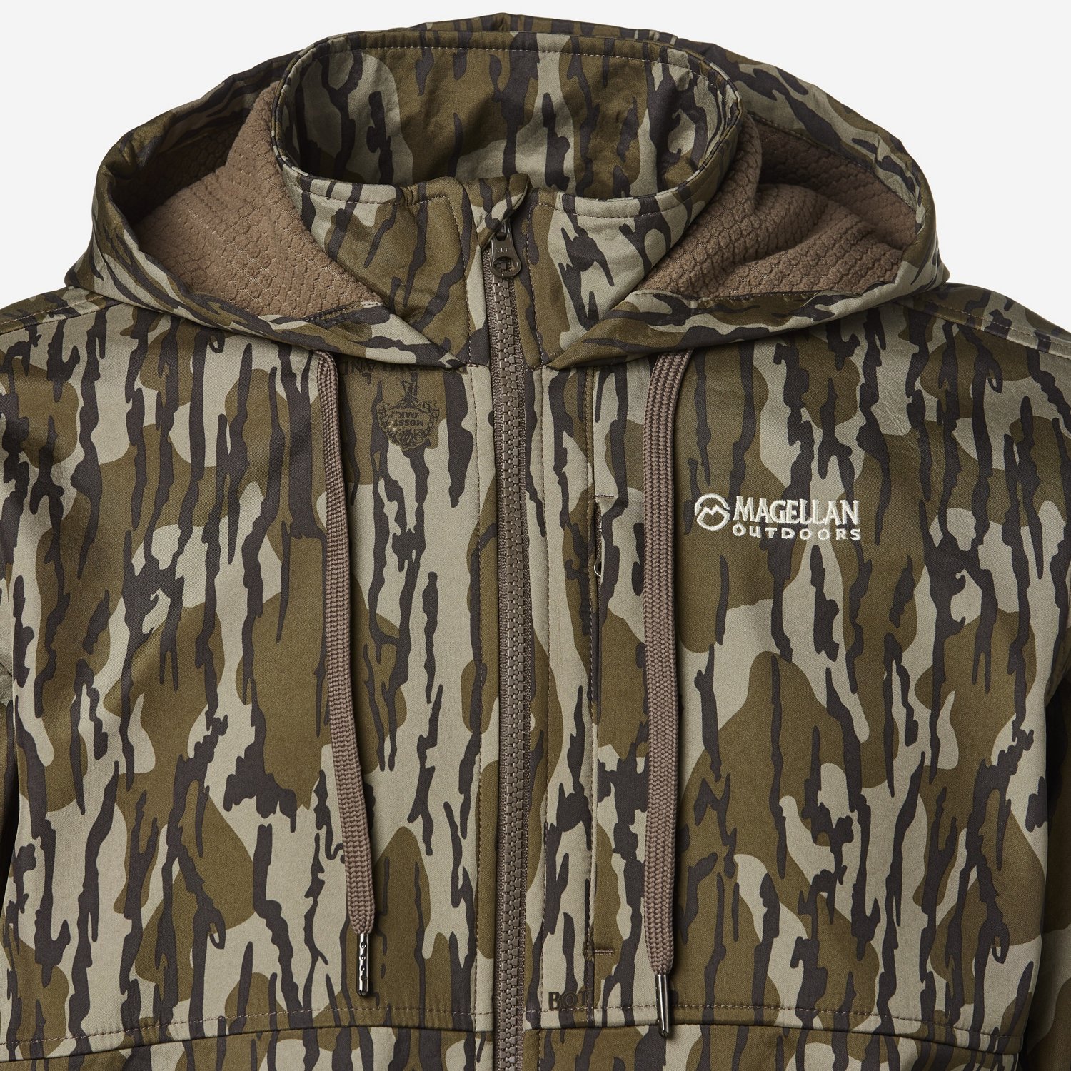 Magellan Outdoors Hunt Gear Men’s Boone Hooded FZ Camo Jacket - view number 3
