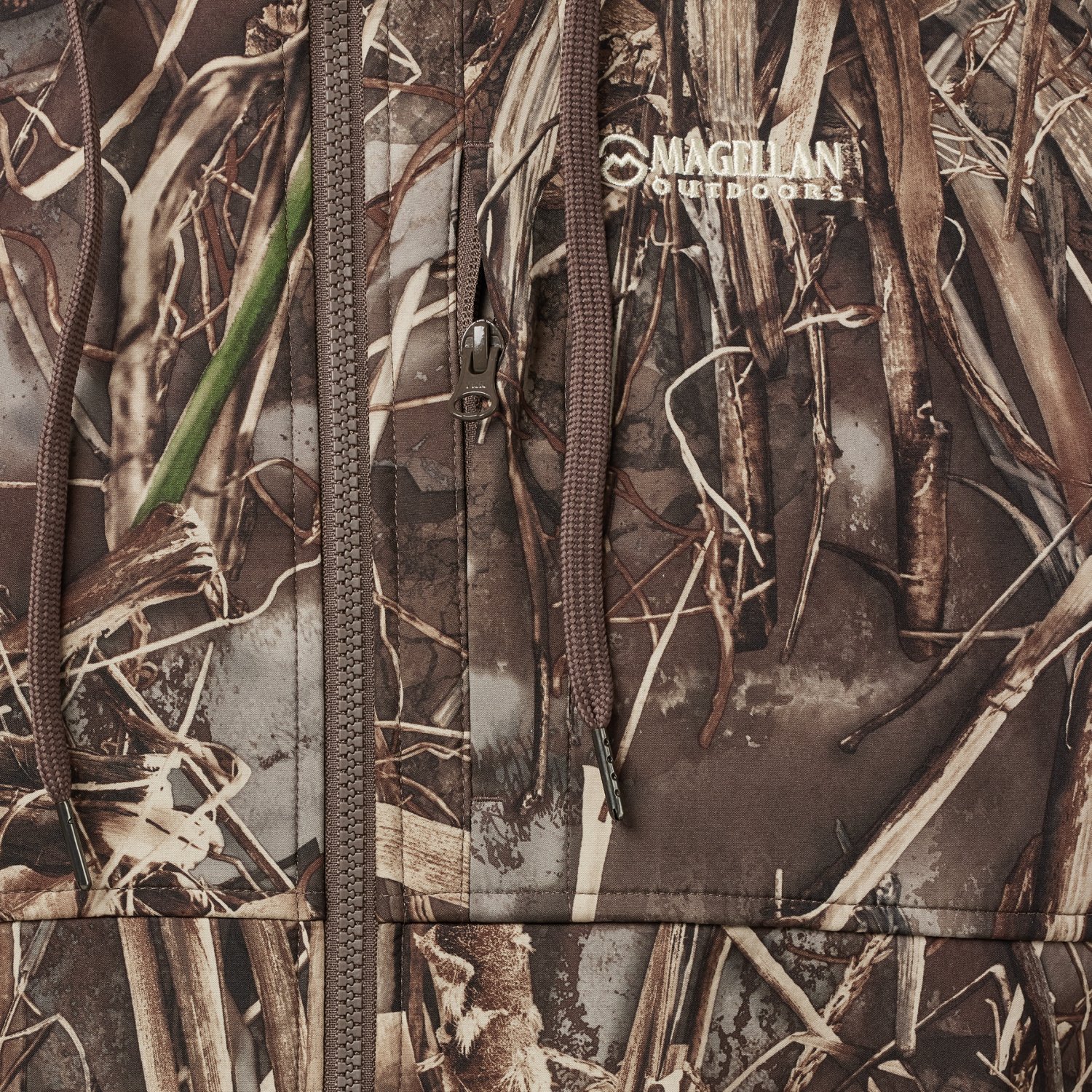 Magellan Outdoors Hunt Gear Men’s Boone Hooded FZ Camo Jacket - view number 3