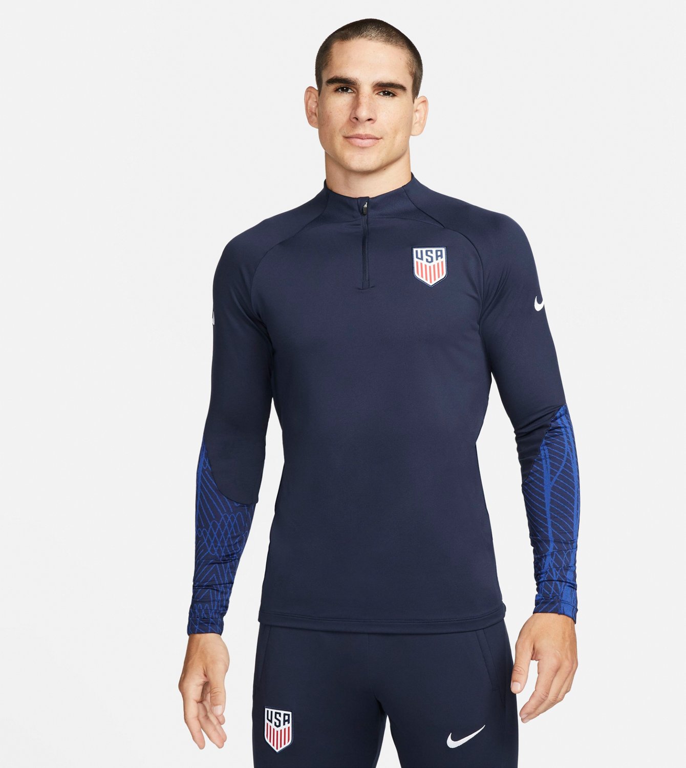 Nike Men's USA 2022 World Cup DF Striker Drill Long Sleeve Jersey