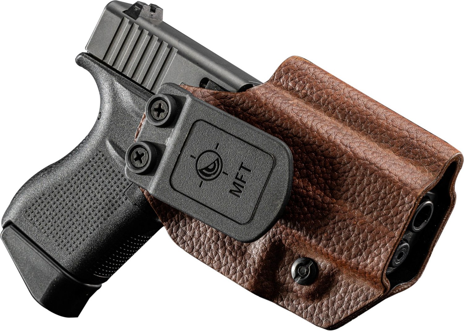 Mission First Tactical Leather Hybrid Glock 43/43X IWB Holster Academy