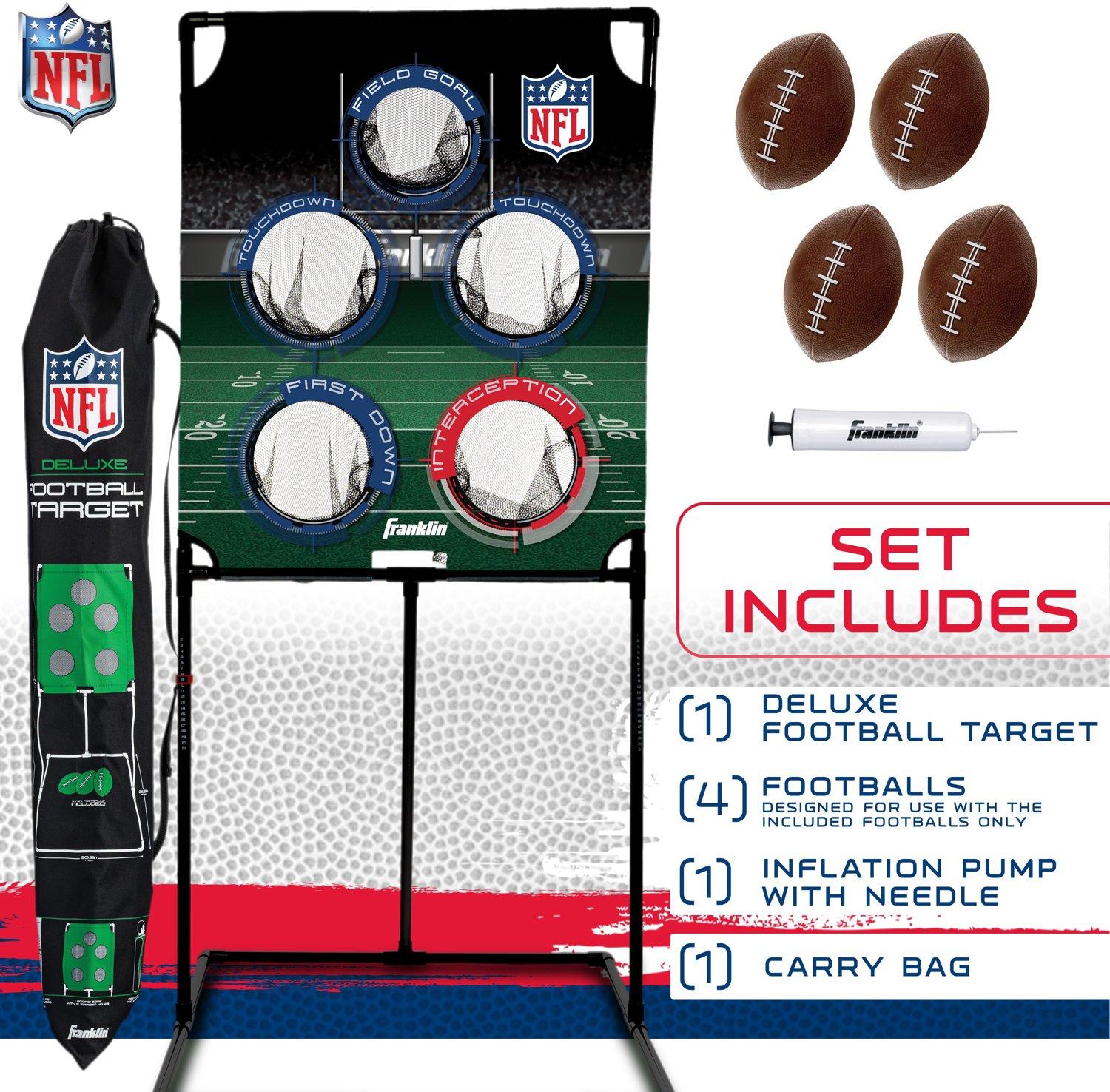 Franklin NFL Deluxe Football Target Game Academy