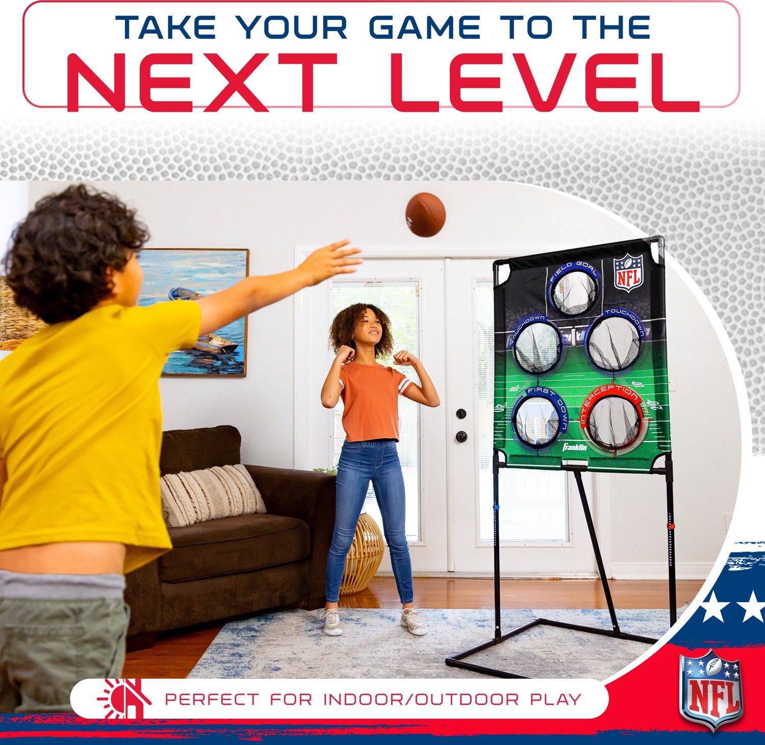 Franklin NFL Deluxe Football Target Game Academy