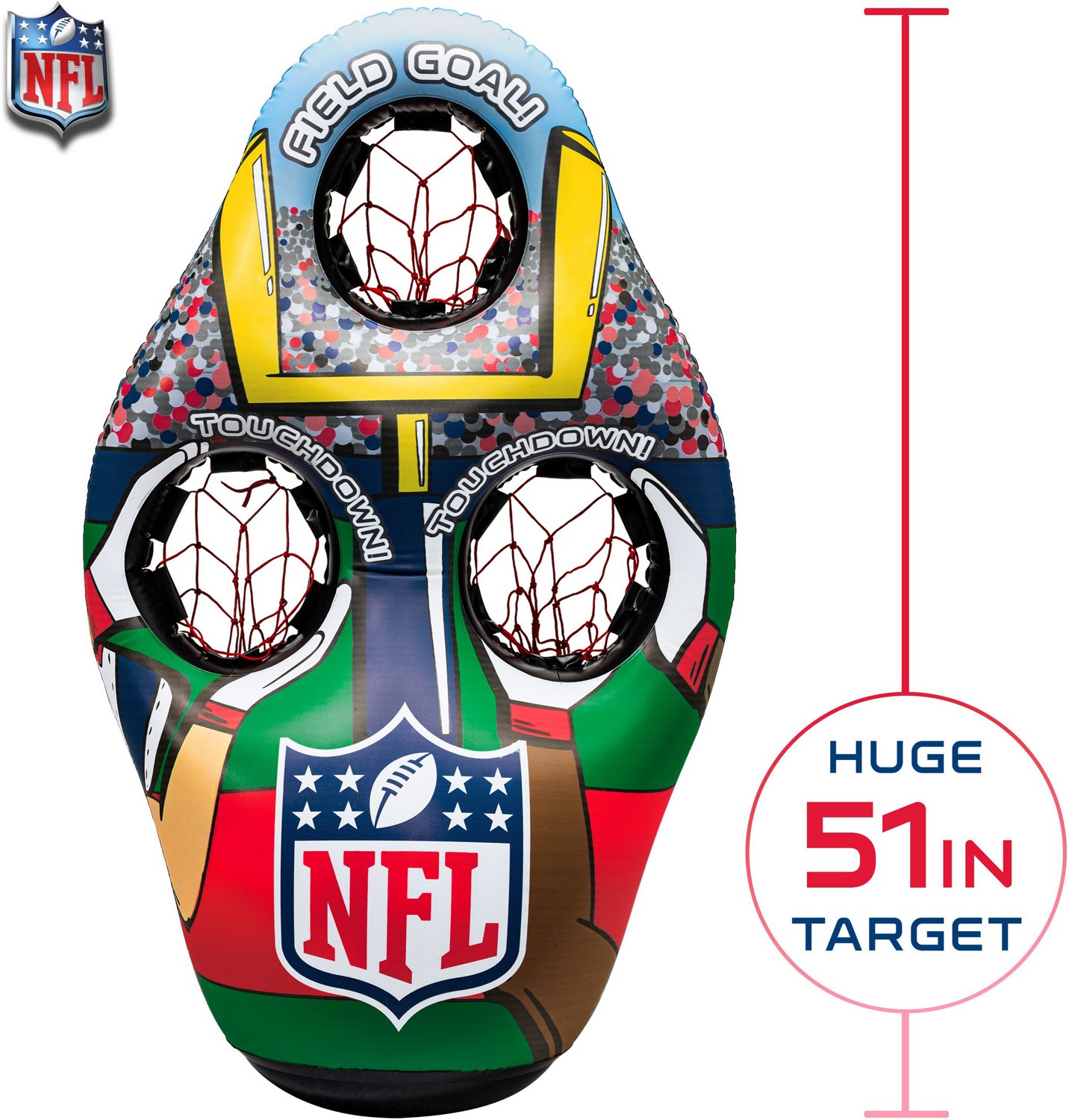 Franklin NFL XL Inflatable Football Target