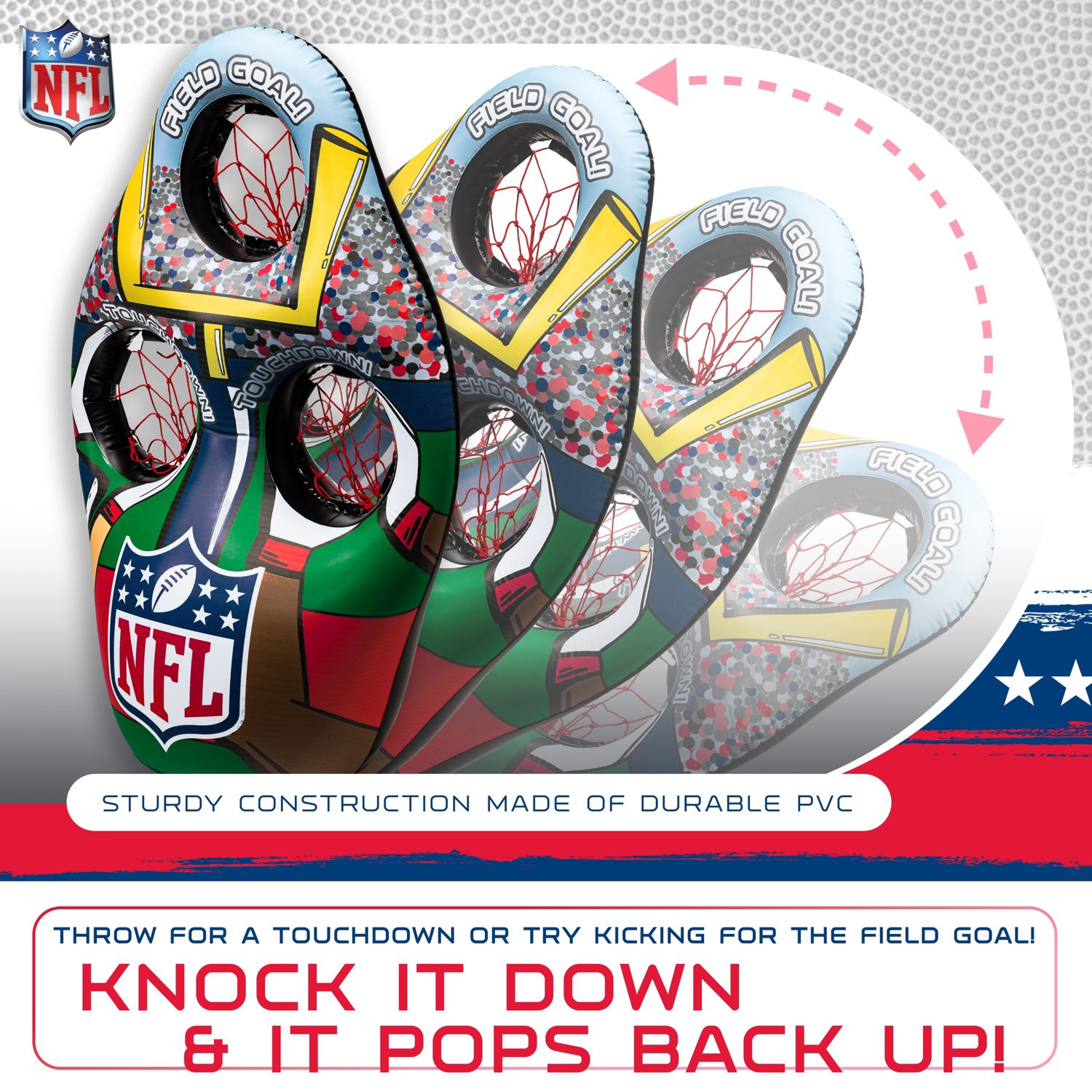 Franklin NFL XL Inflatable Football Target