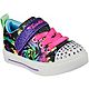 SKECHERS Girls’ 4-7 Twinkle Sparks Stormy Brights Shoes                                                                        - view number 3 image