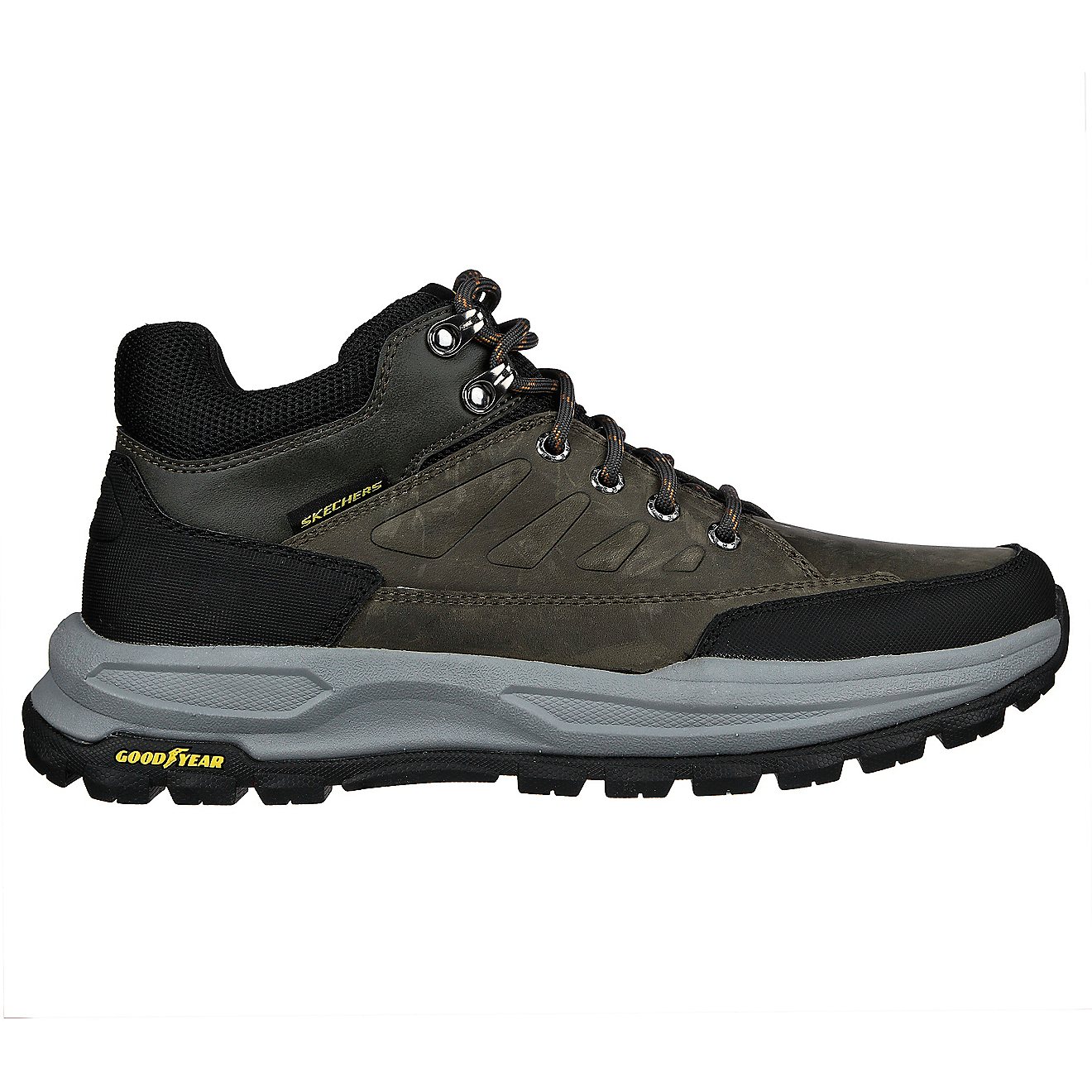 SKECHERS Men’s Zeller Relaxed Fit Mid Trail Boots                                                                              - view number 1