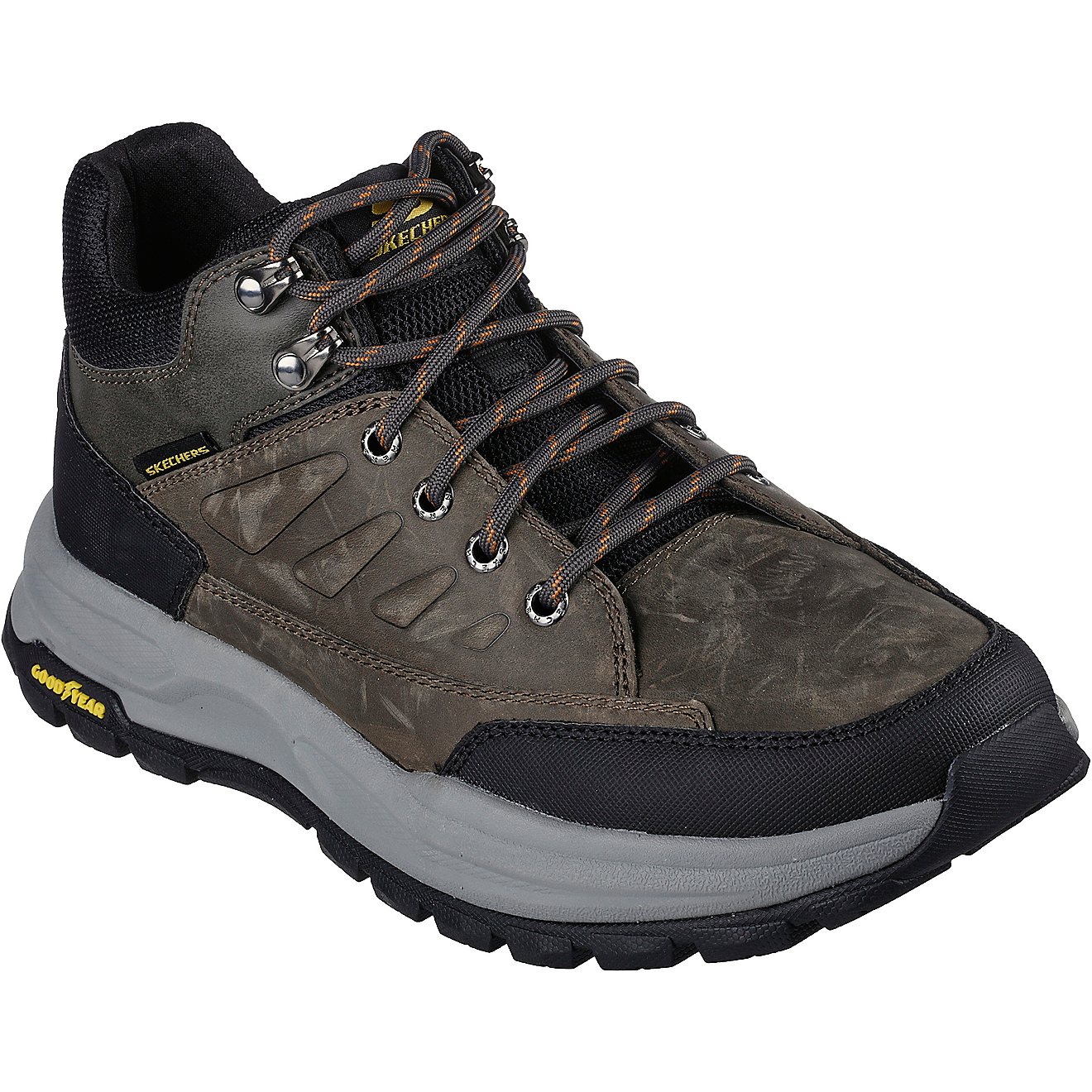 SKECHERS Men’s Zeller Relaxed Fit Mid Trail Boots                                                                              - view number 3