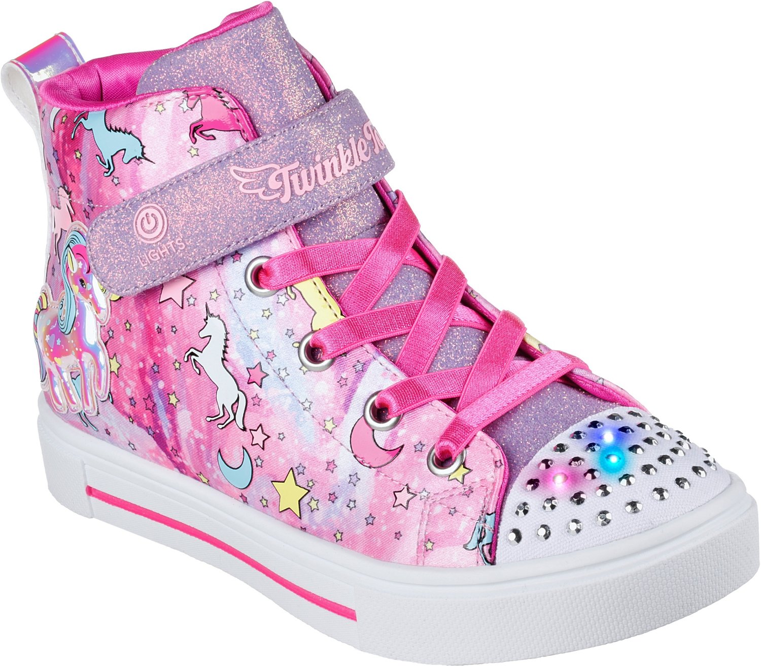 SKECHERS Toddler Girls’ Twinkle Sparks Unicorn Daydream Shoes | Academy