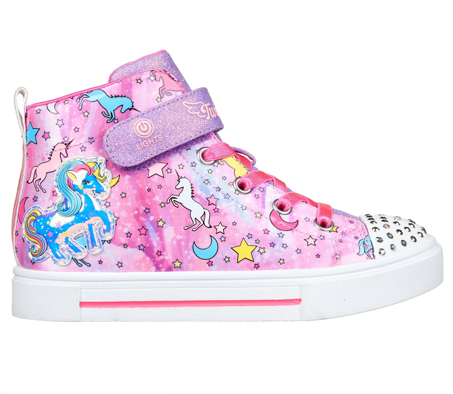 SKECHERS Girls’ 4-7 Twinkle Sparks Unicorn Daydream Shoes | Academy