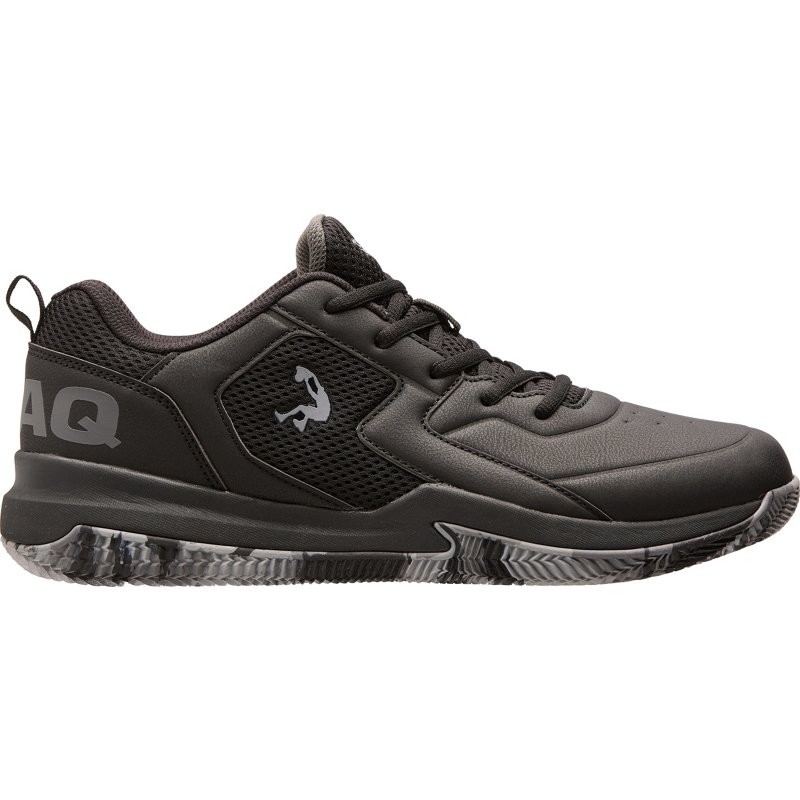 Shaq Men’s Scion Low Top Basketball Shoes Black/Gray, 10 - Men's Basketball at Academy Sports product image