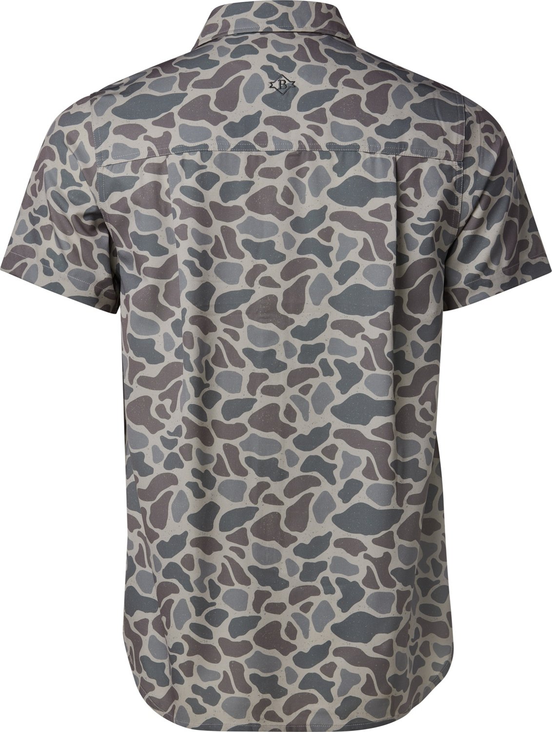 BURLEBO Men's Performance Button-Up Short Sleeve Shirt                                                                           - view number 6