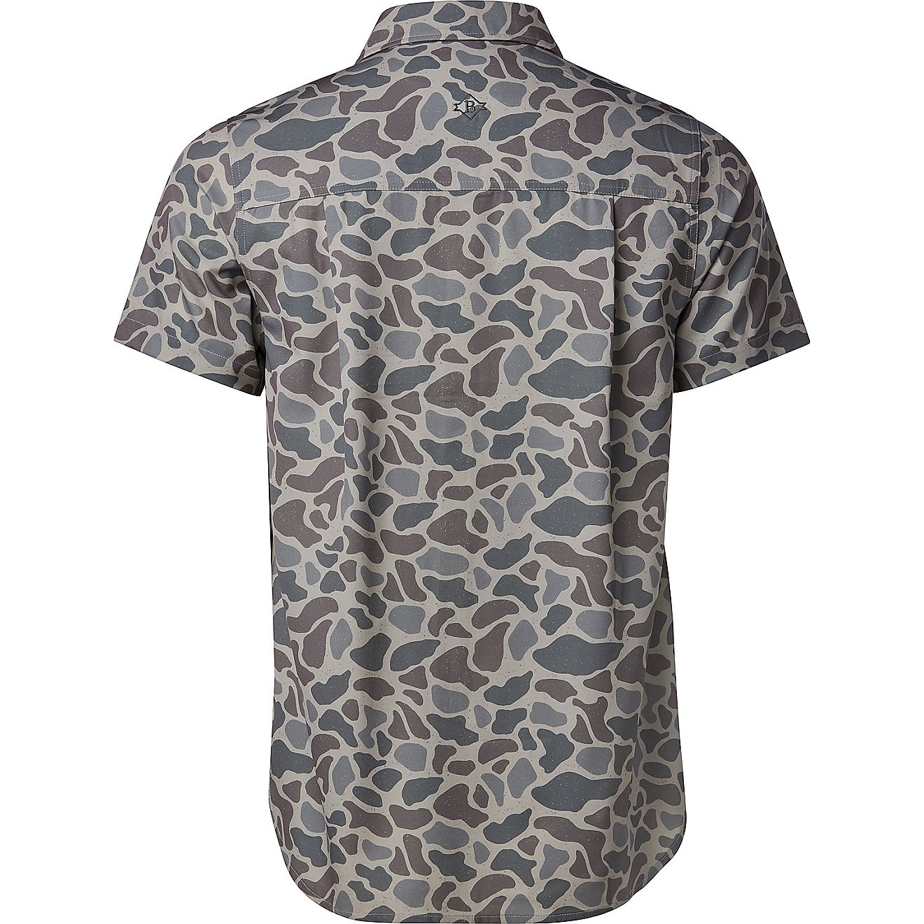 BURLEBO Men's Performance Button-Up Short Sleeve Shirt                                                                           - view number 2