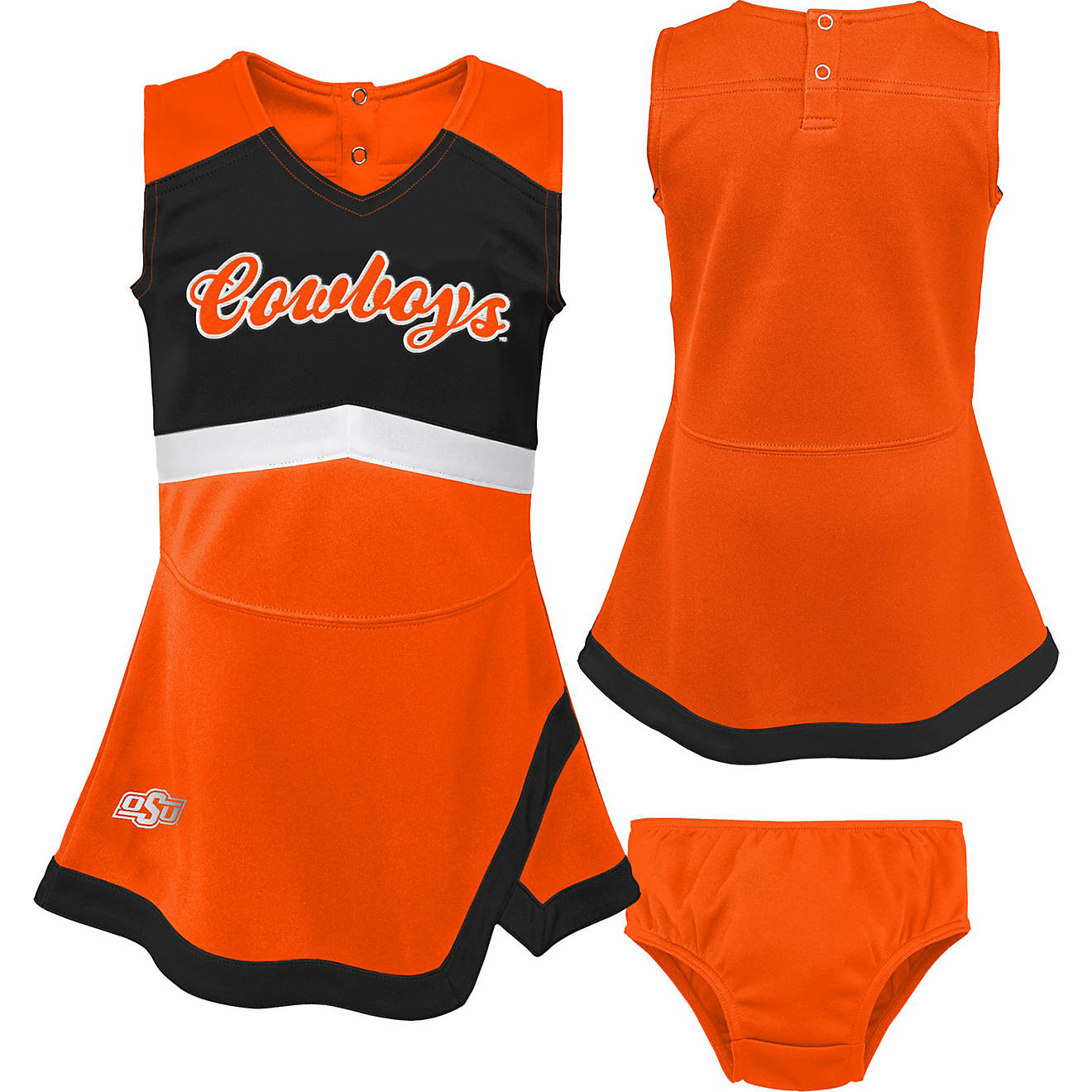 Outerstuff Toddlers' Oklahoma State University Cheer Captain Dress                                                               - view number 1