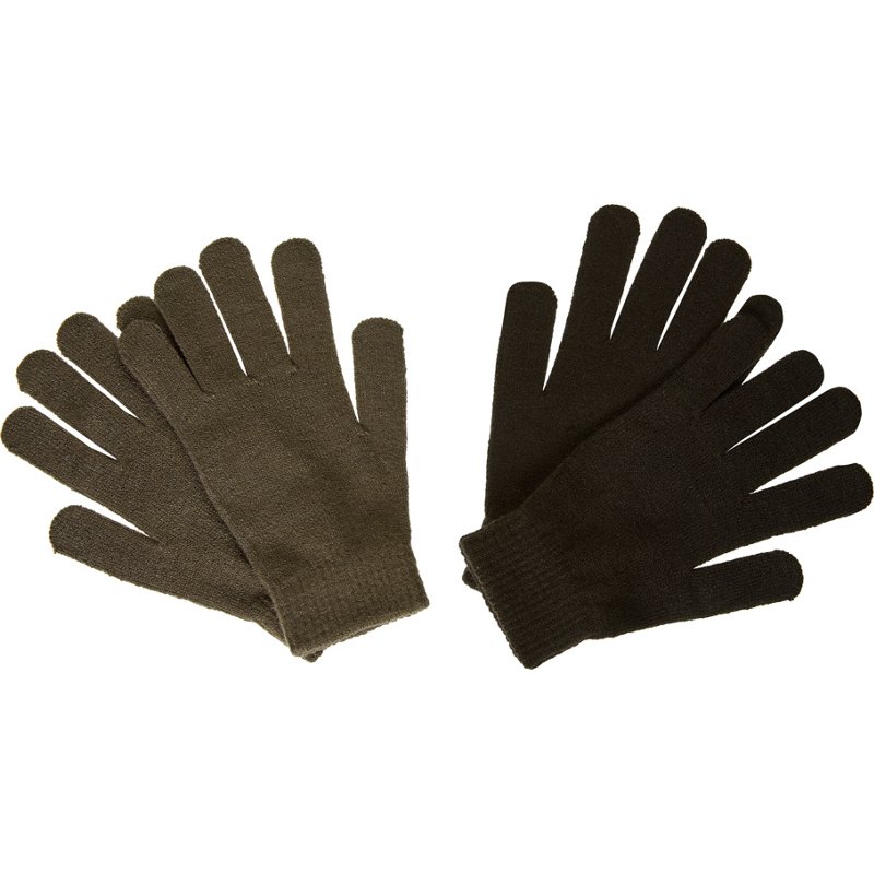 Magellan Outdoors Men’s Magic Gloves Black/Gray - Men's Gloves at Academy Sports product image