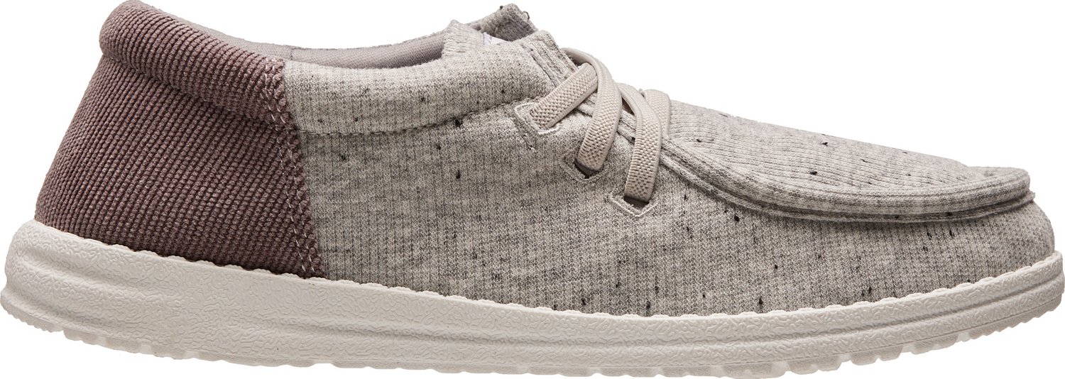 Magellan Outdoors Women’s Speckled Jersey Moc Toe Shoes Academy