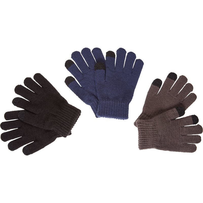 Magellan Outdoors Boys’ Soft Touch Magic Gloves Blue Dark - Men's Gloves at Academy Sports product image