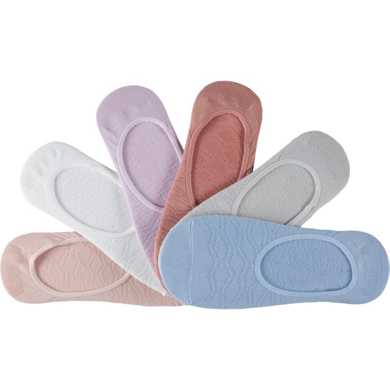 BCG Women's Muted Macrame Footie Socks 6-Pack, Medium - Dress And Casual Socks at Academy Sports product image