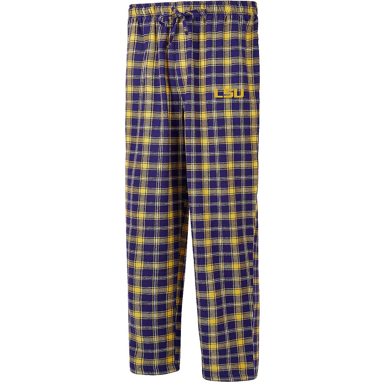 College Concept Men's Louisiana State University Ledger Flannel Pants                                                            - view number 1