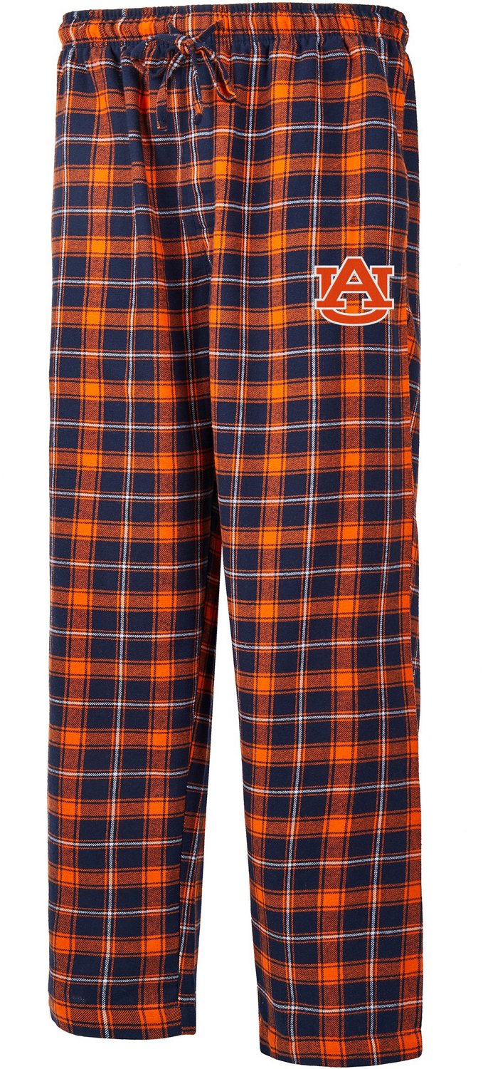 College Concept Men's Auburn University Ledger Flannel Pants